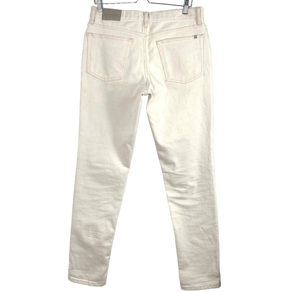 EVERLANE The Slim Fit Jeans Organic Cotton in Bone Cream Size 31 - Picture 4 of 10